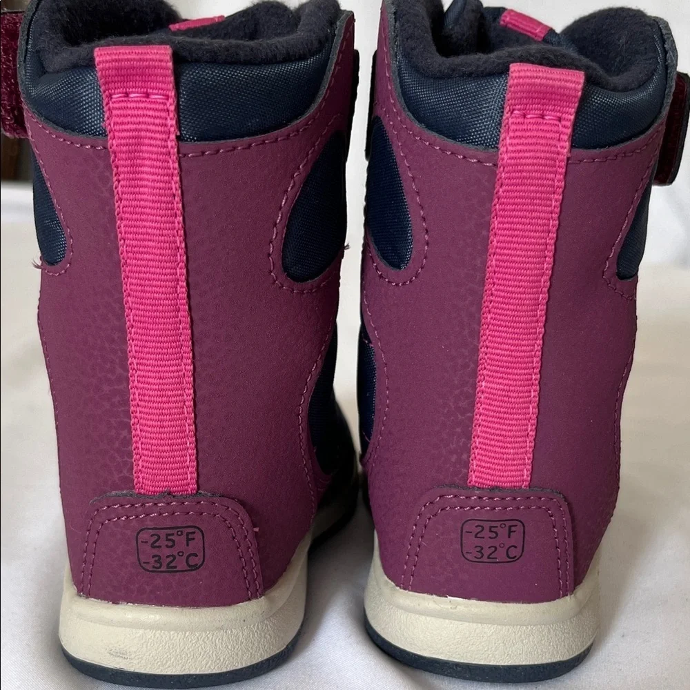 Merrell Kids' Burgundy and Black Boots